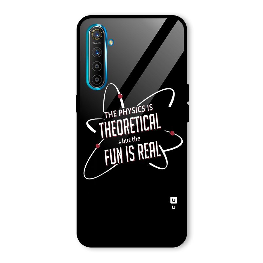 Physics Theoretical Fun Real Glass Back Case for Realme X2