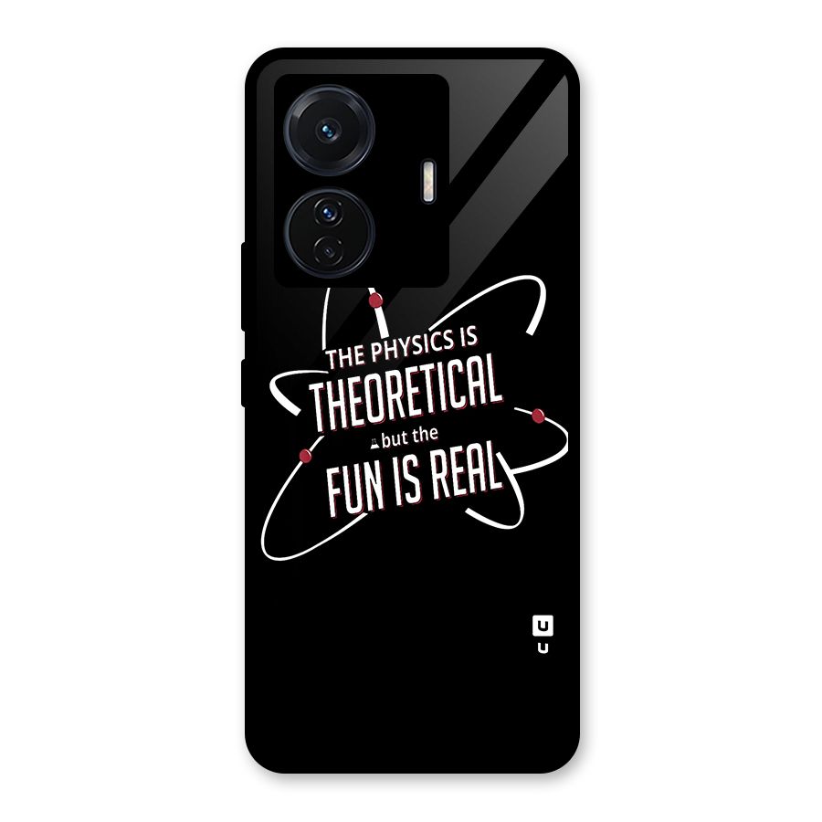Physics Theoretical Fun Real Glass Back Case for Vivo T1 Pro