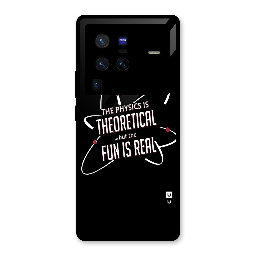 Physics Theoretical Fun Real Glass Back Case for Vivo X80 Pro