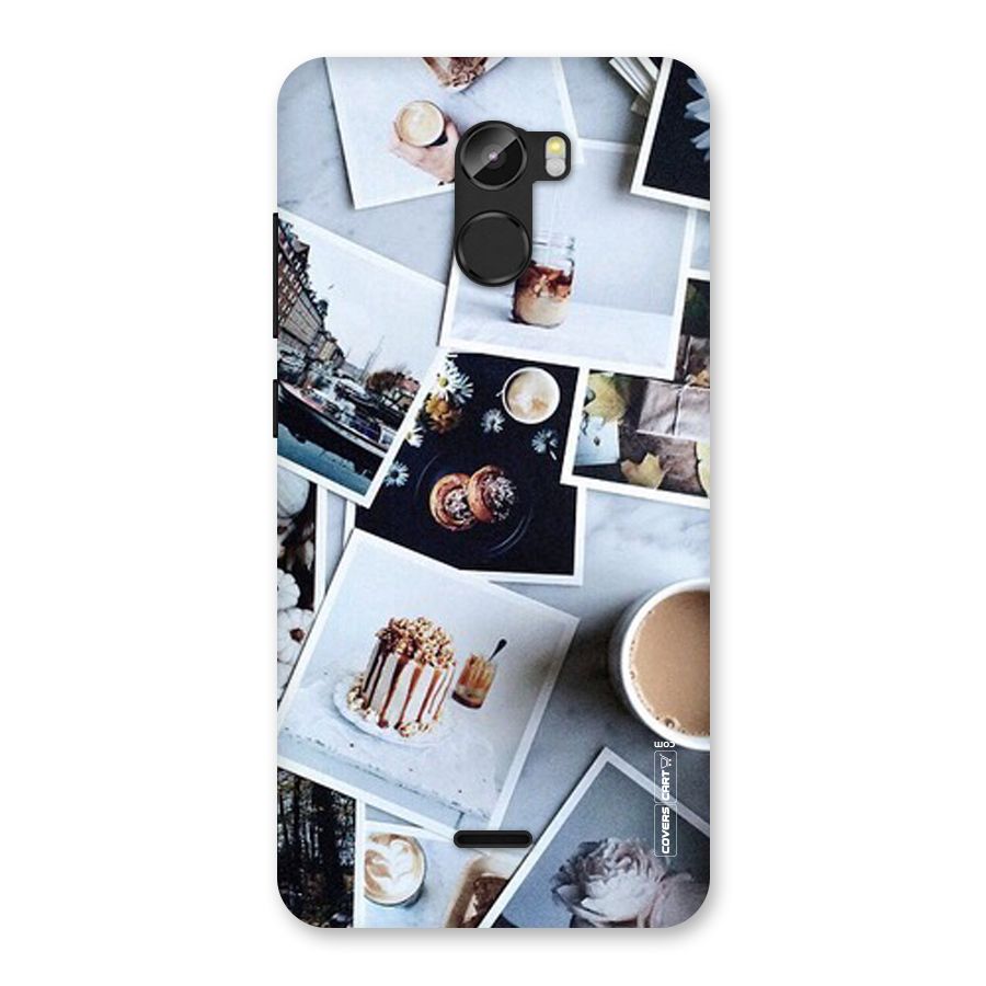 Pictures Coffee Back Case for Gionee X1