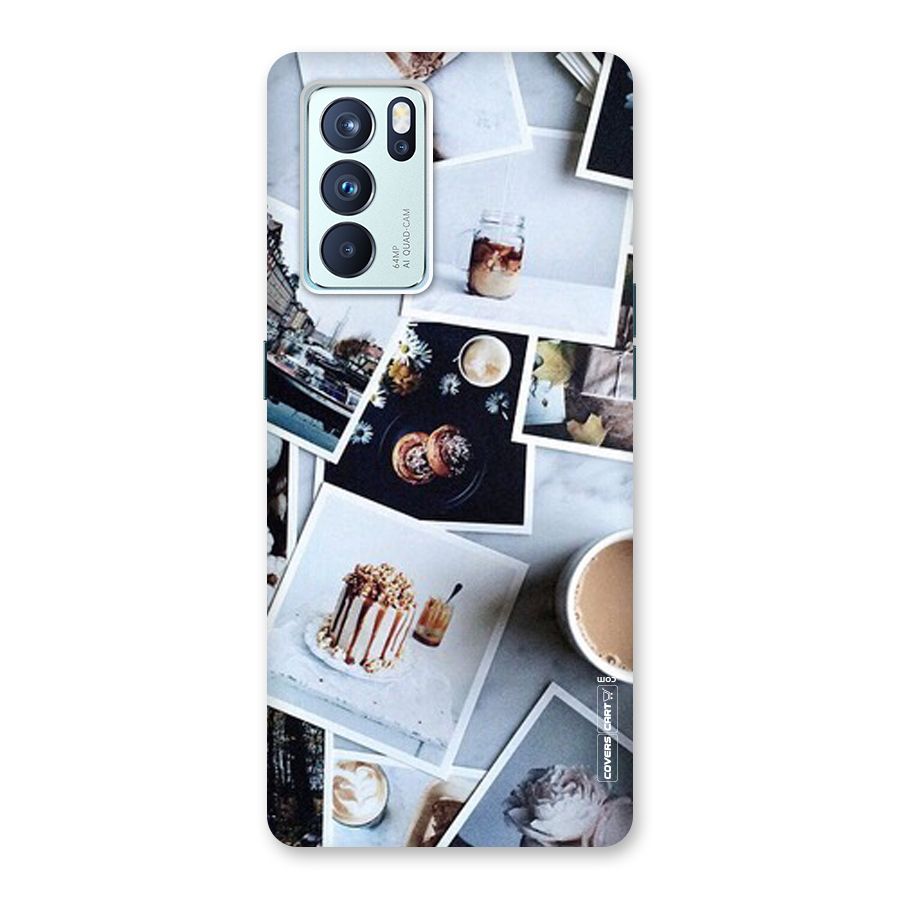 Pictures Coffee Back Case for Oppo Reno6 Pro 5G