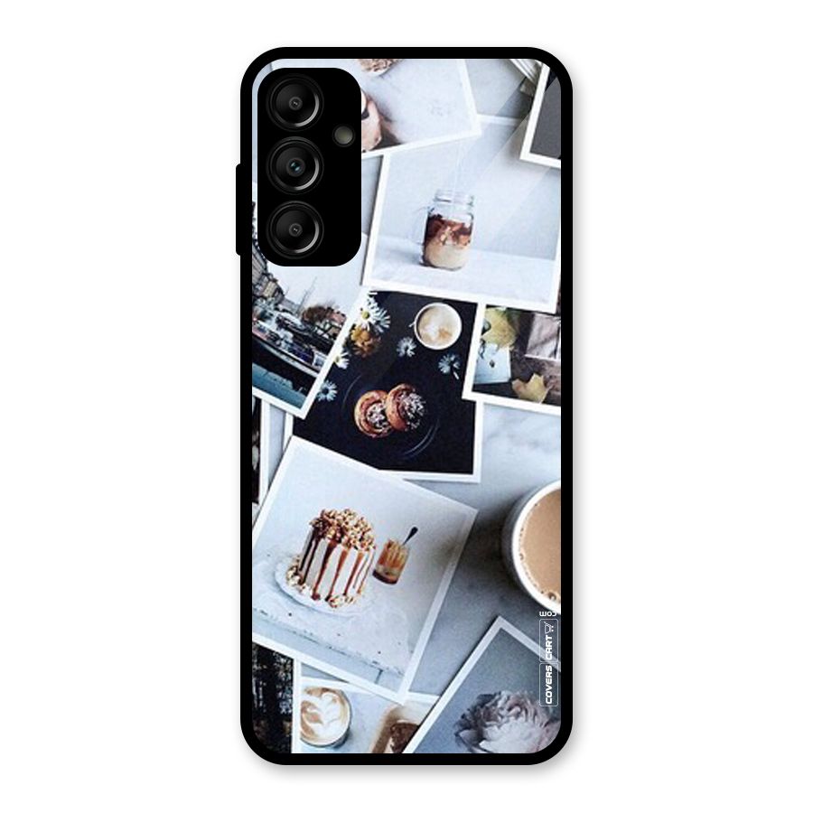 Pictures Coffee Glass Back Case for Galaxy A14 5G