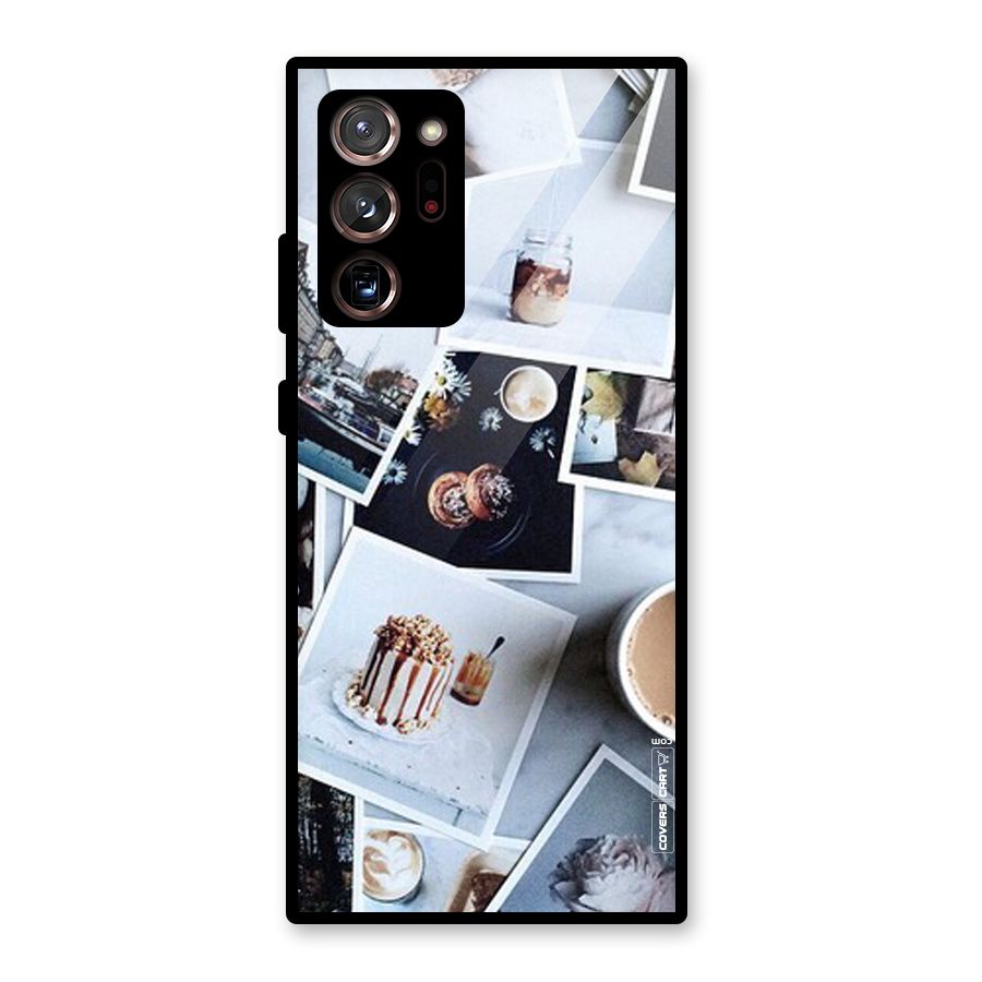 Pictures Coffee Glass Back Case for Galaxy Note 20 Ultra 5G
