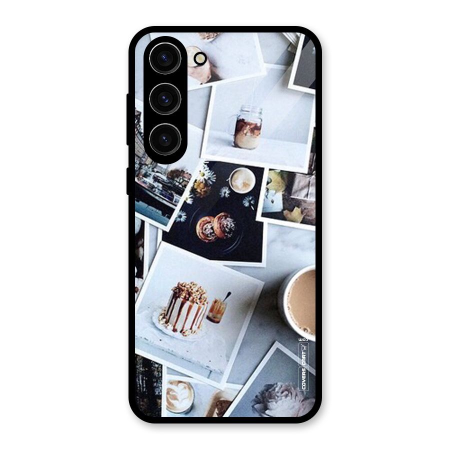 Pictures Coffee Glass Back Case for Galaxy S23 Plus