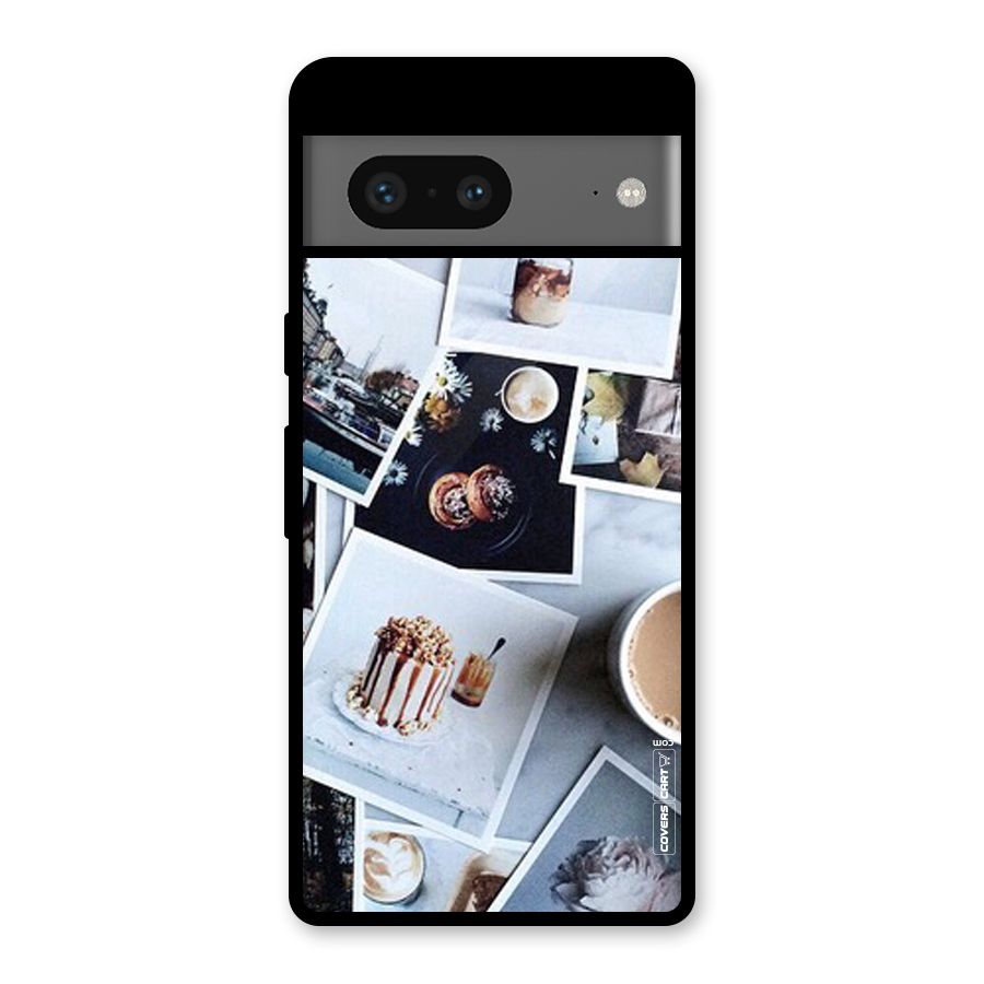 Pictures Coffee Glass Back Case for Google Pixel 7