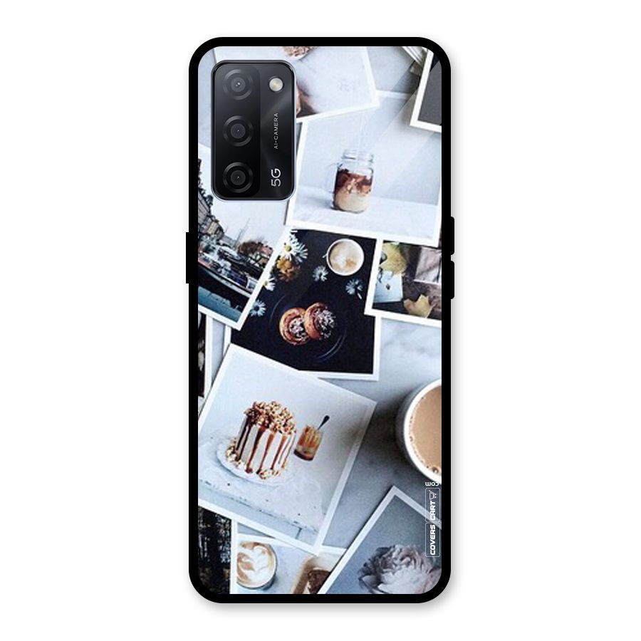 Pictures Coffee Glass Back Case for Oppo A53s 5G
