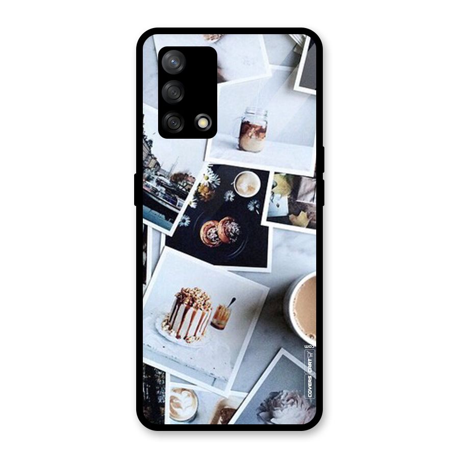 Pictures Coffee Glass Back Case for Oppo F19