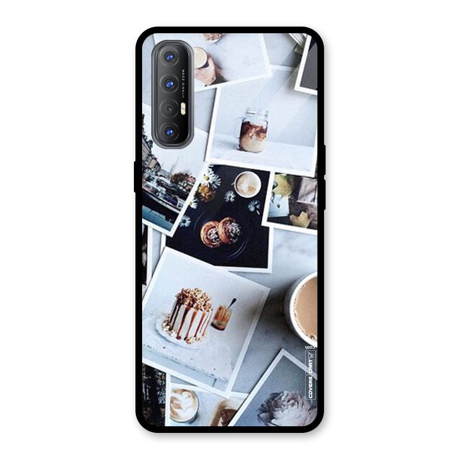 Pictures Coffee Glass Back Case for Oppo Reno3 Pro