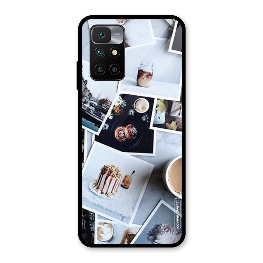 Pictures Coffee Glass Back Case for Redmi 10 Prime
