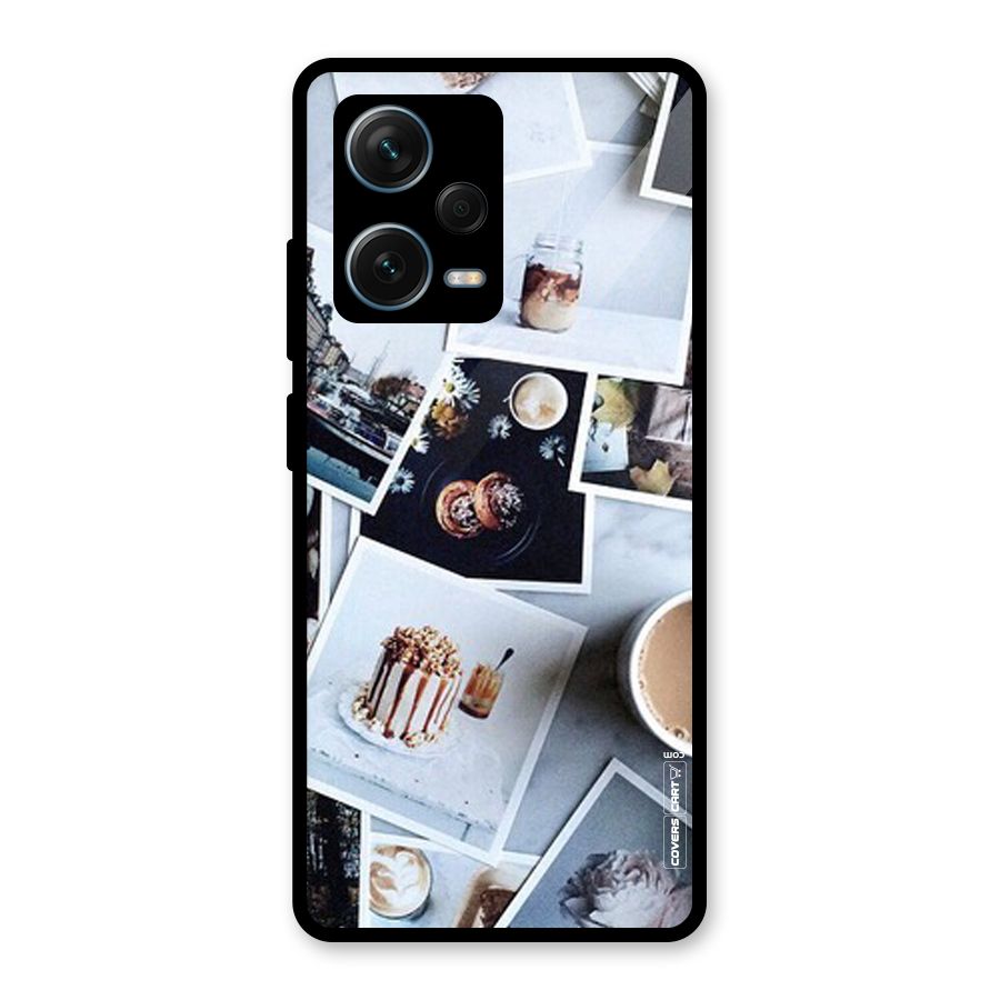 Pictures Coffee Glass Back Case for Redmi Note 12 Pro Plus 5G