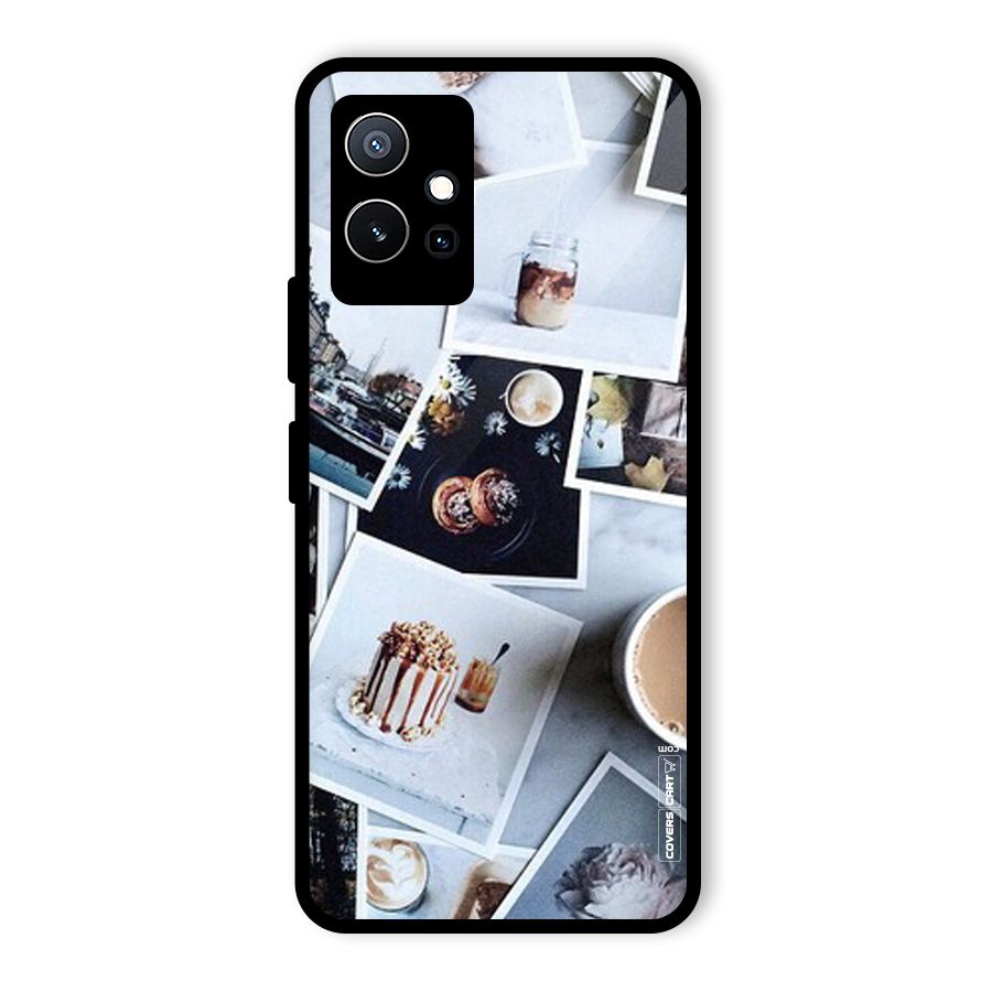 Pictures Coffee Glass Back Case for Vivo Y75 5G