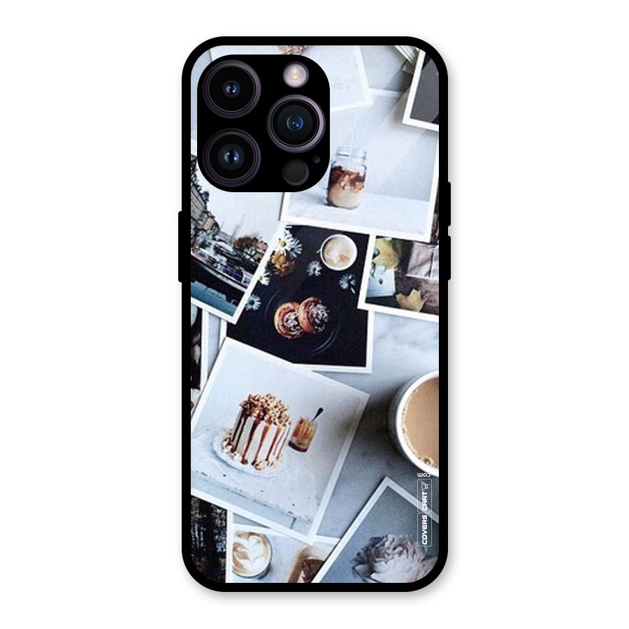 Pictures Coffee Glass Back Case for iPhone 14 Pro Max