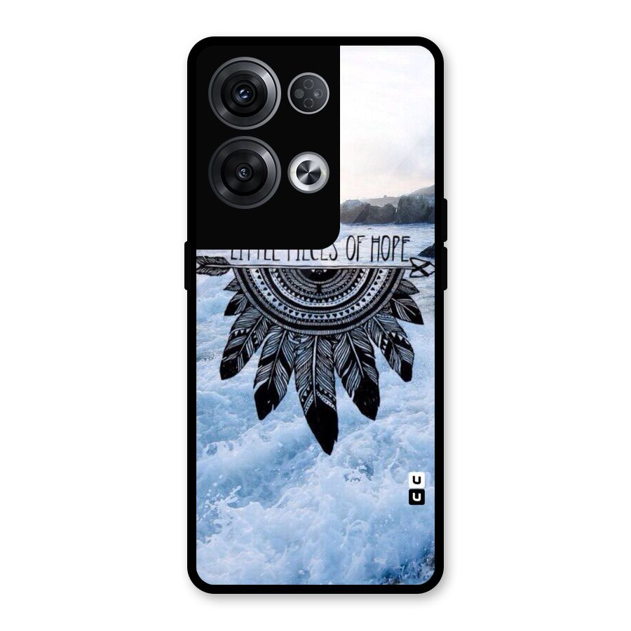 Pieces Of Hope Glass Back Case for Oppo Reno8 Pro 5G