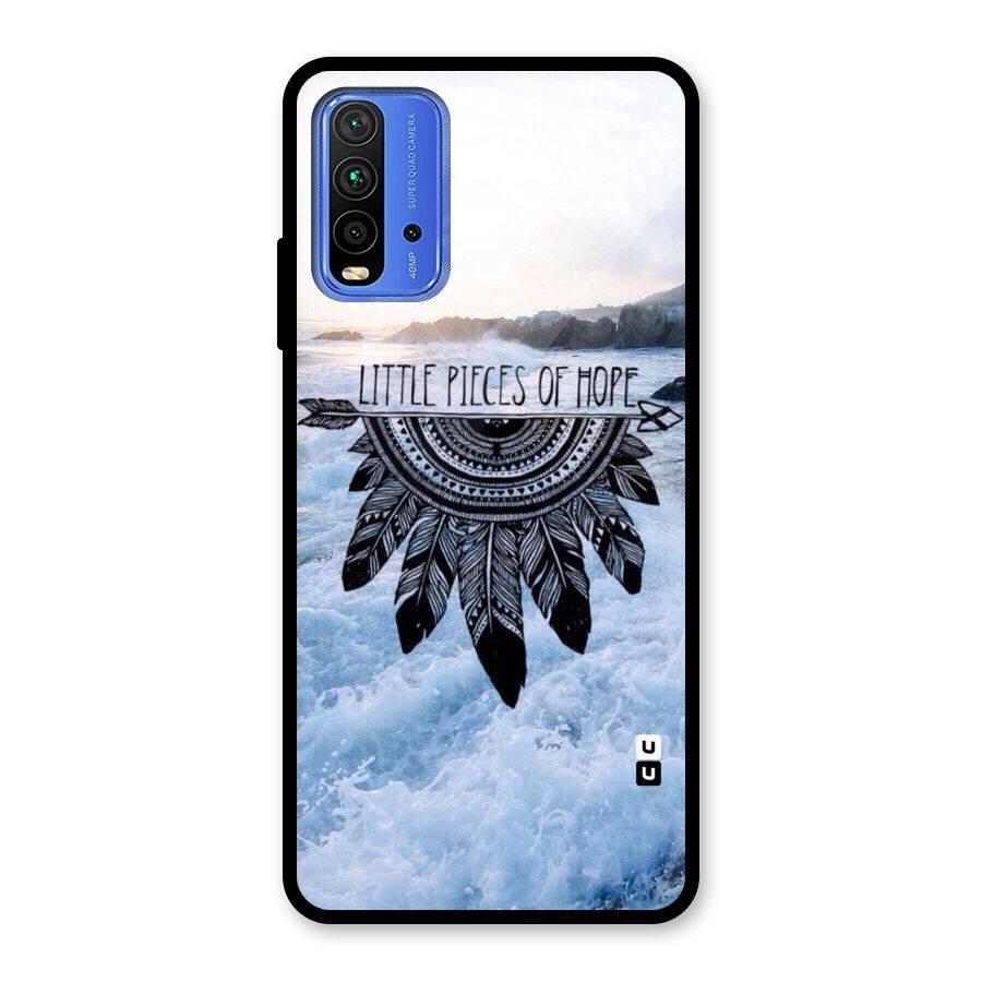 Pieces Of Hope Glass Back Case for Redmi 9 Power