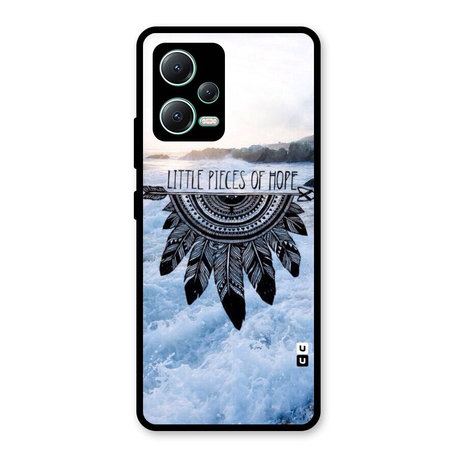 Pieces Of Hope Glass Back Case for Redmi Note 12 5G