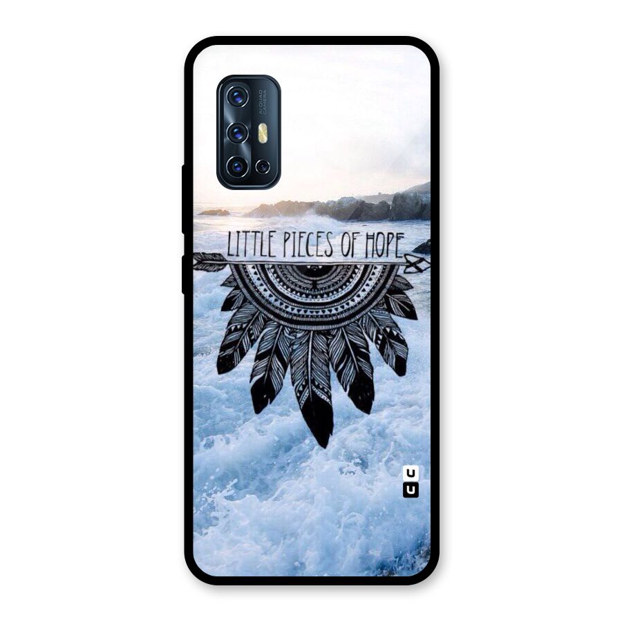 Pieces Of Hope Glass Back Case for Vivo V17