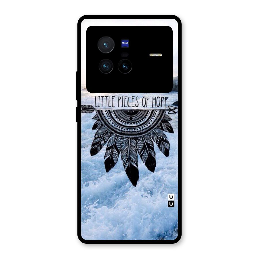 Pieces Of Hope Glass Back Case for Vivo X80