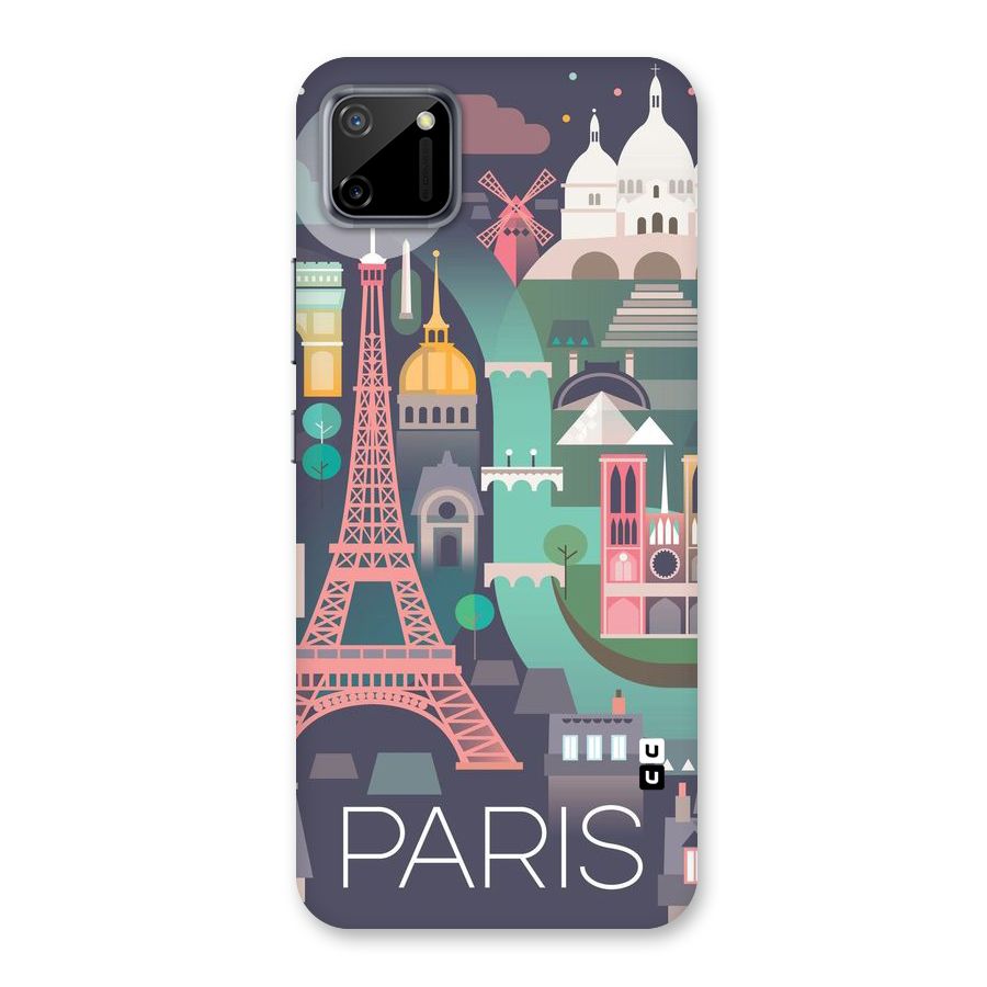 Pink Cute Tower Back Case for Realme C11