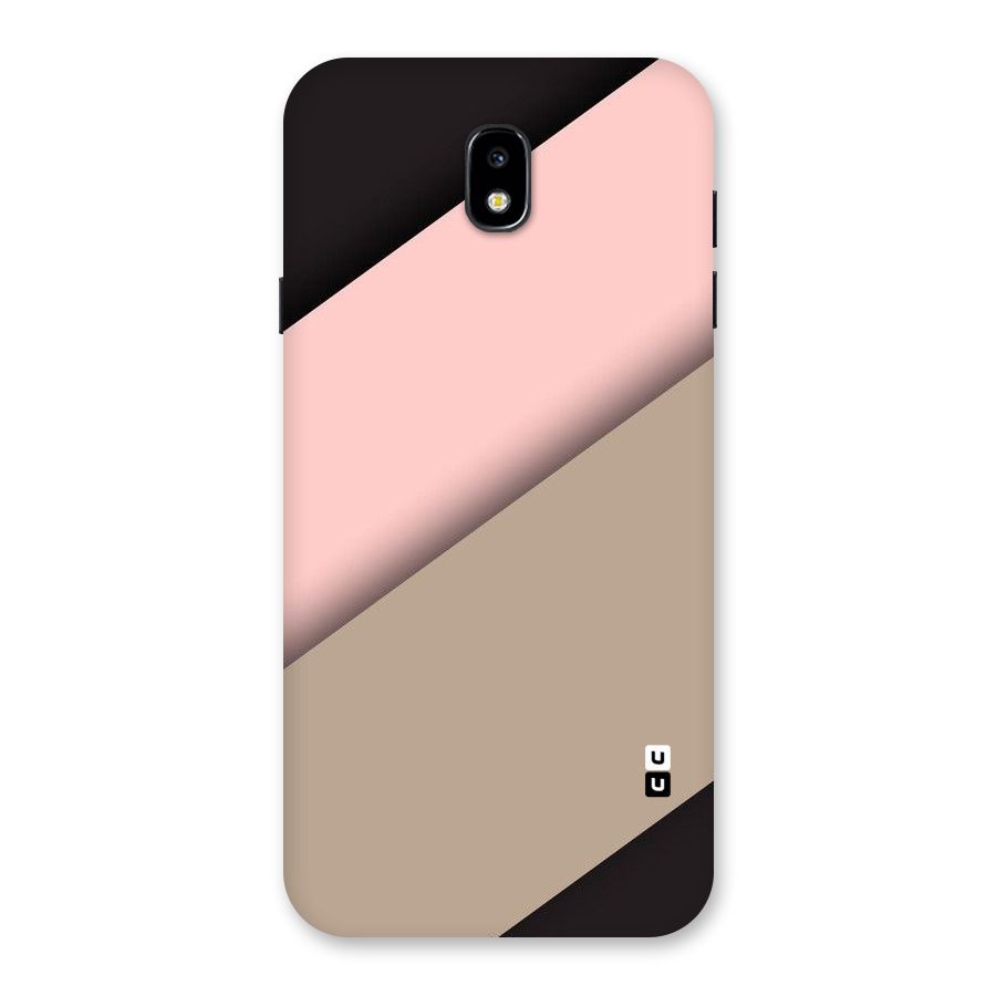 Pink Diagonal Back Case for Galaxy J7 Pro