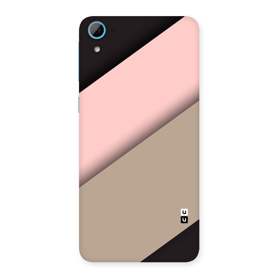 Pink Diagonal Back Case for HTC Desire 826