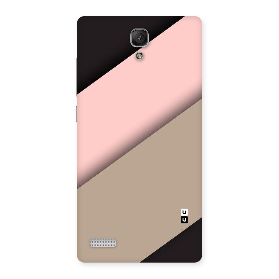 Pink Diagonal Back Case for Redmi Note Prime