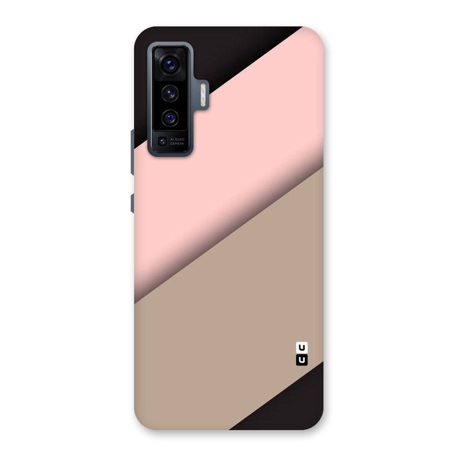Pink Diagonal Back Case for Vivo X50