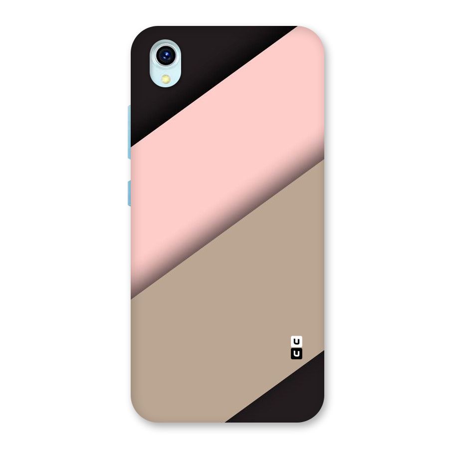 Pink Diagonal Back Case for Vivo Y1s