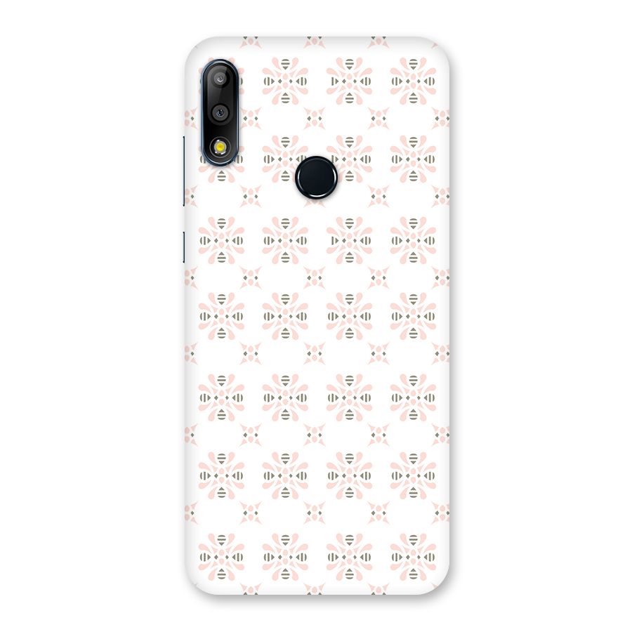 Pink Floral Pattern Back Case for Zenfone Max Pro M2
