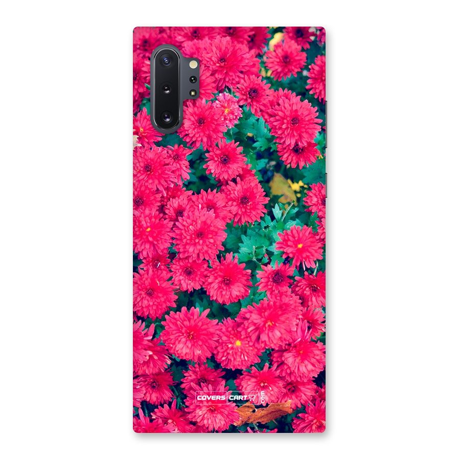 Pink Flowers Back Case for Galaxy Note 10 Plus