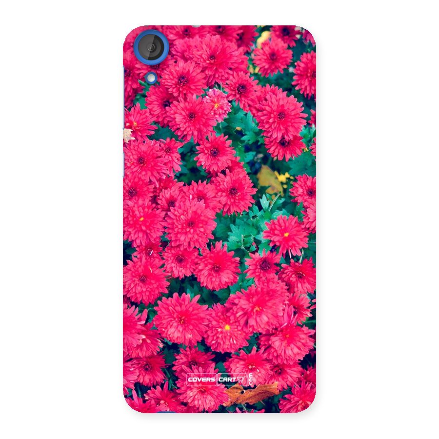 Pink Flowers Back Case for HTC Desire 820