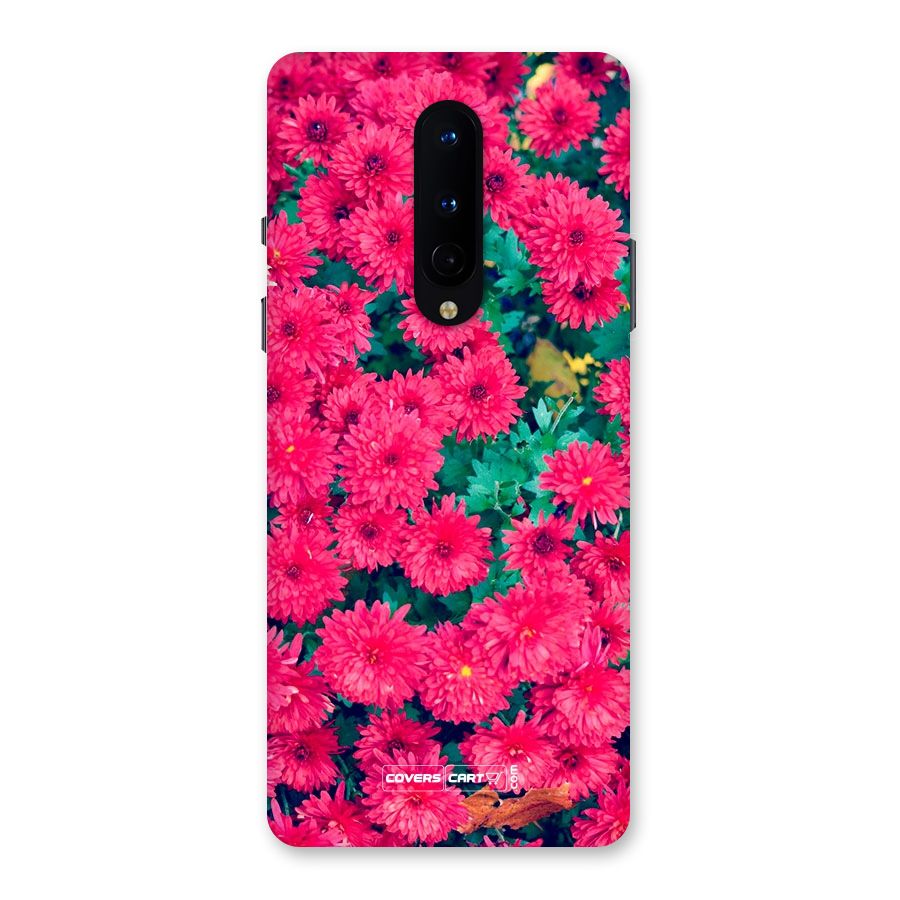 Pink Flowers Back Case for OnePlus 8