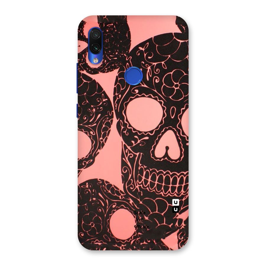Pink Head Back Case for Redmi Note 7S