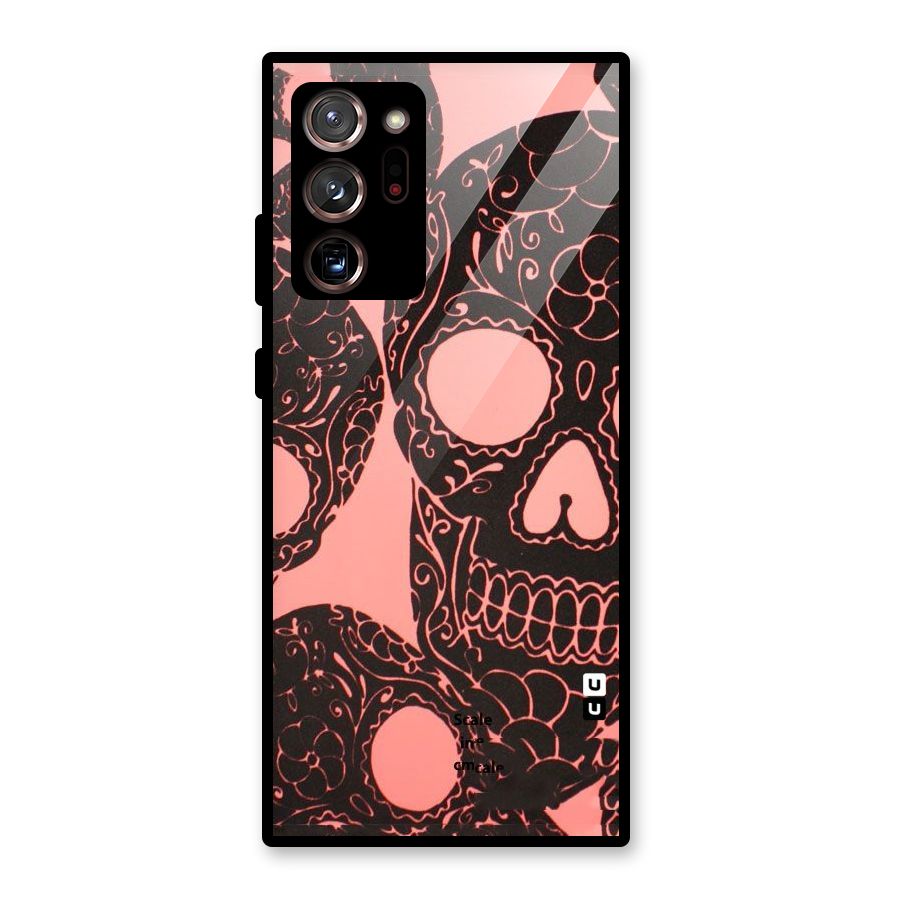 Pink Head Glass Back Case for Galaxy Note 20 Ultra 5G