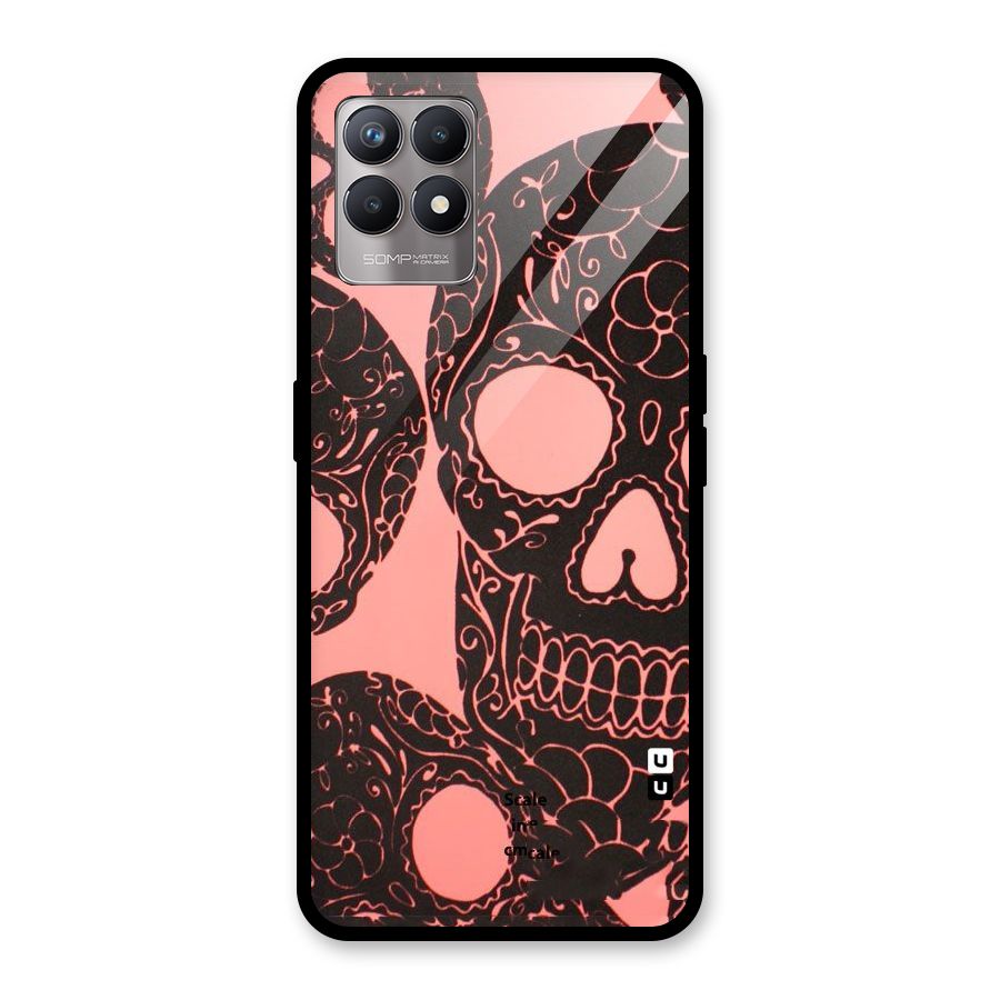 Pink Head Glass Back Case for Realme Narzo 50