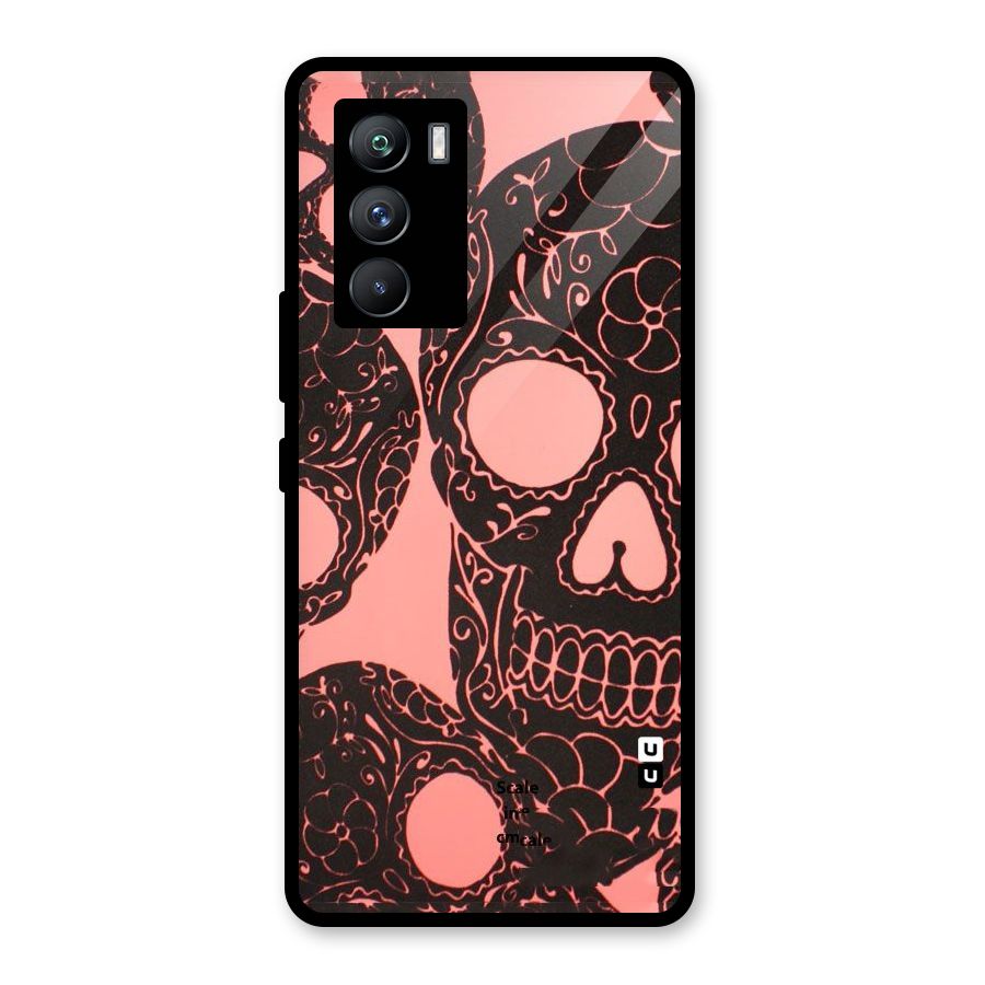 Pink Head Glass Back Case for Vivo iQOO 9 SE