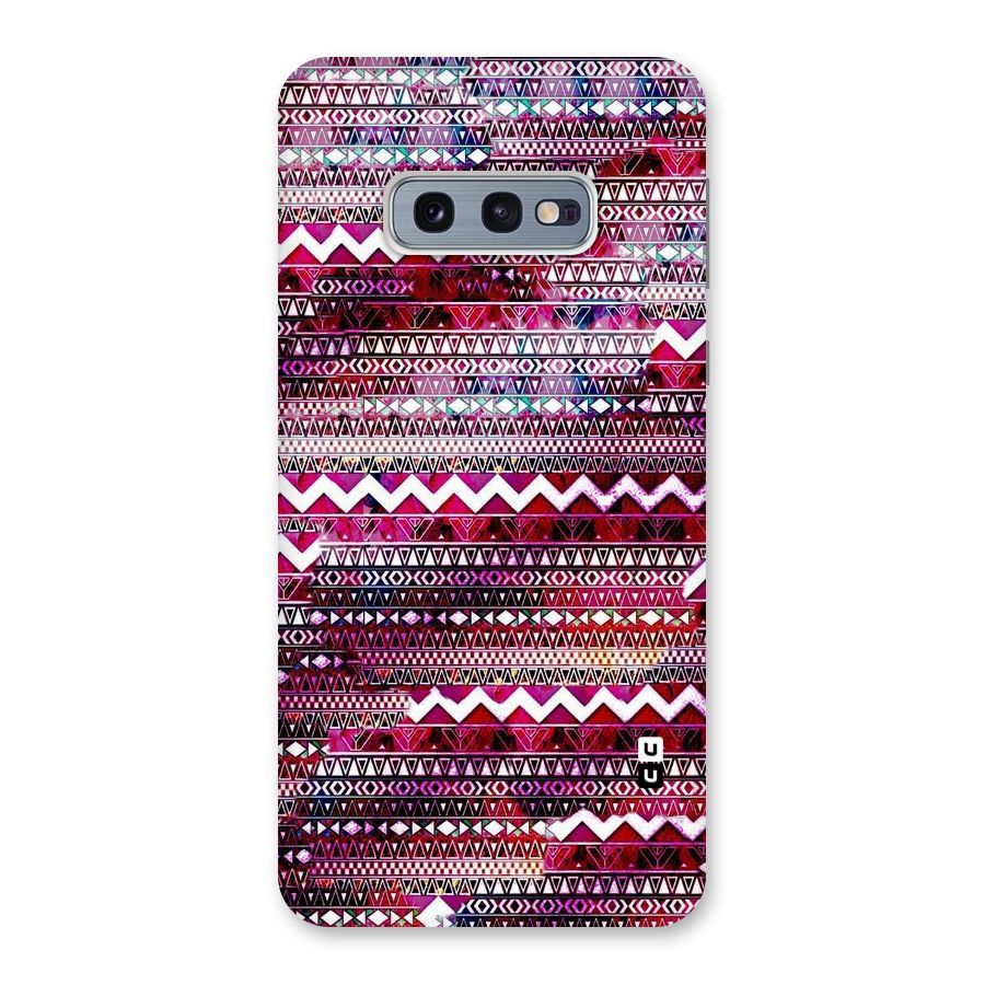 Pink Indie Pattern Back Case for Galaxy S10e
