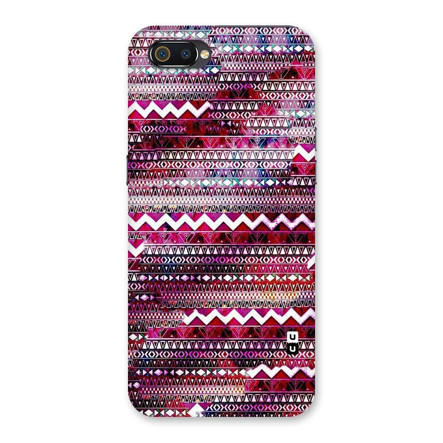 Pink Indie Pattern Back Case for Realme C2