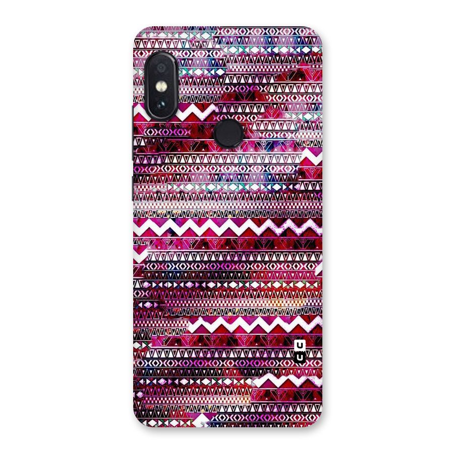 Pink Indie Pattern Back Case for Redmi Note 5 Pro