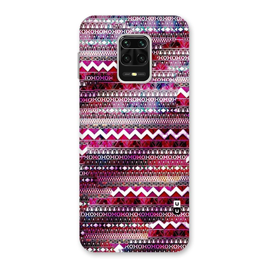 Pink Indie Pattern Back Case for Redmi Note 9 Pro