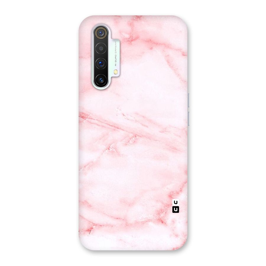 Pink Marble Print Back Case for Realme X3 SuperZoom
