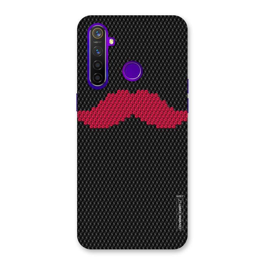 Pink Moustache Back Case for Realme 5 Pro