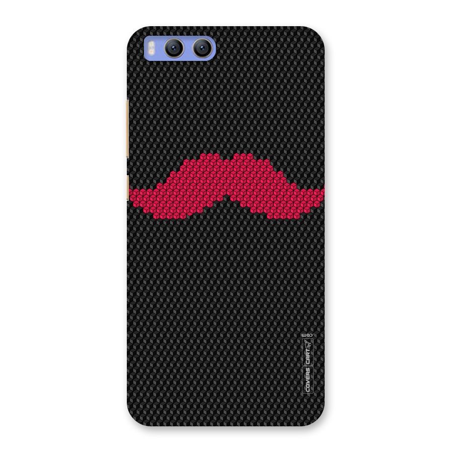Pink Moustache Back Case for Xiaomi Mi 6