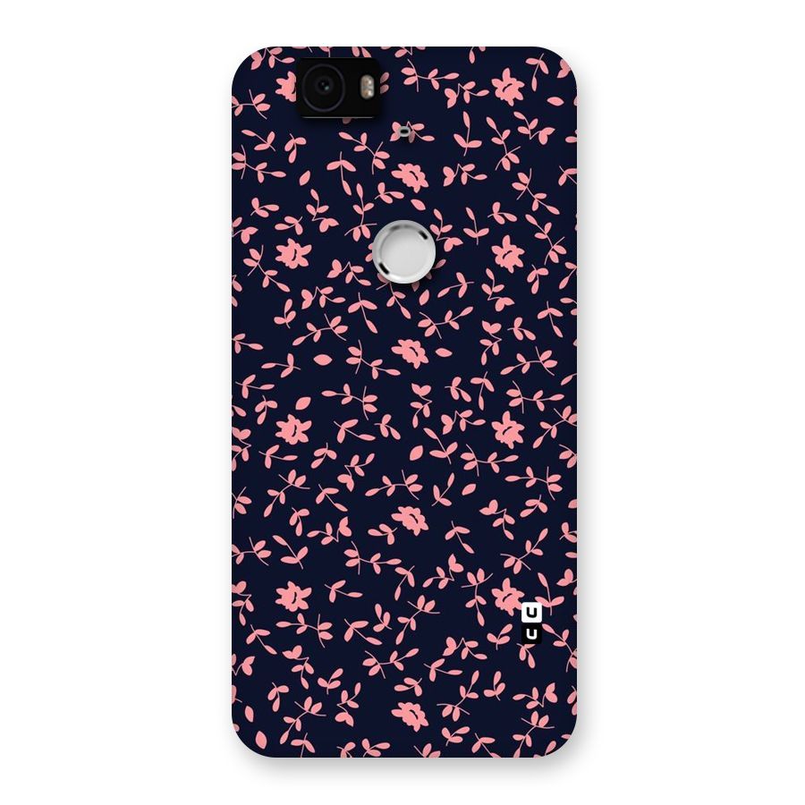 Pink Plant Design Back Case for Google Nexus-6P