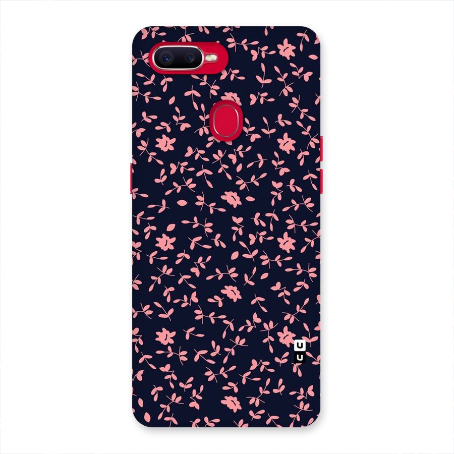 Pink Plant Design Back Case for Oppo F9 Pro