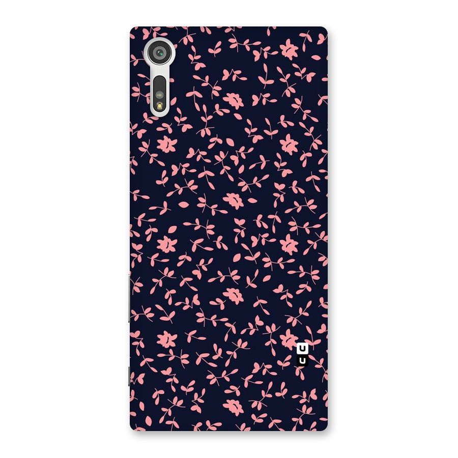 Pink Plant Design Back Case for Xperia XZ