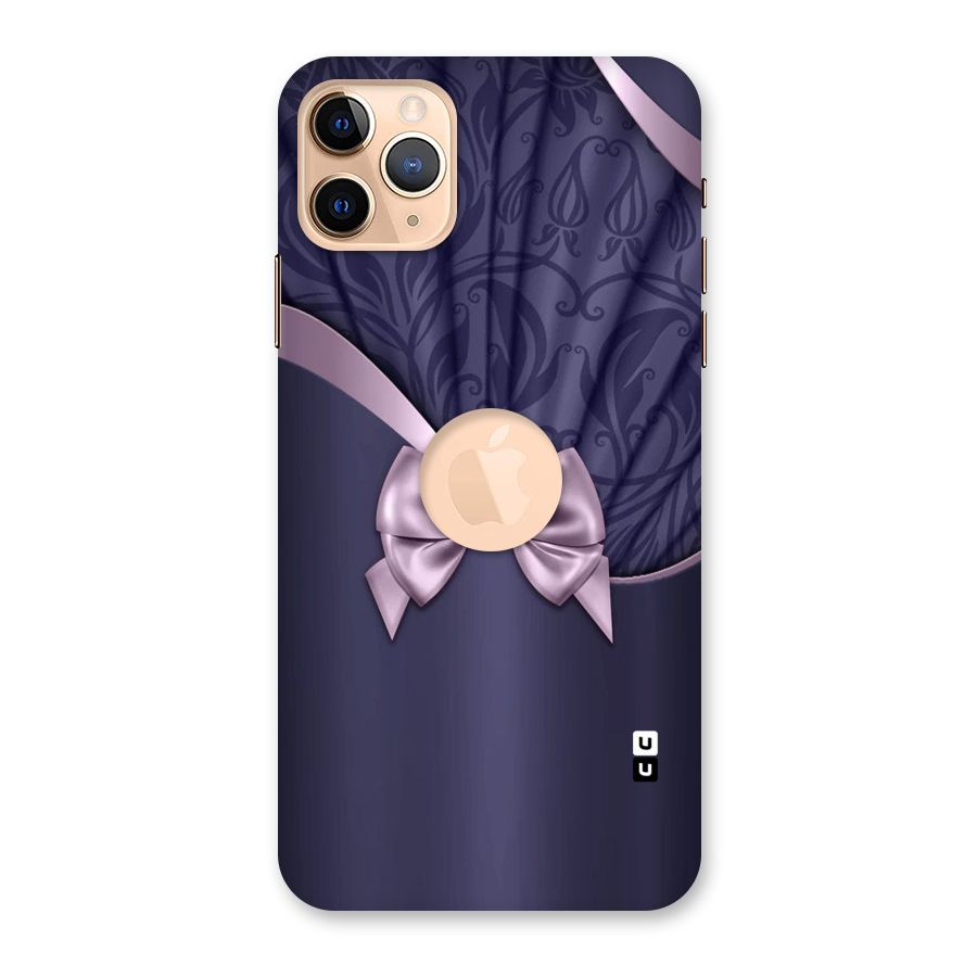 Pink Ribbon Back Case for iPhone 11 Pro Max Logo Cut