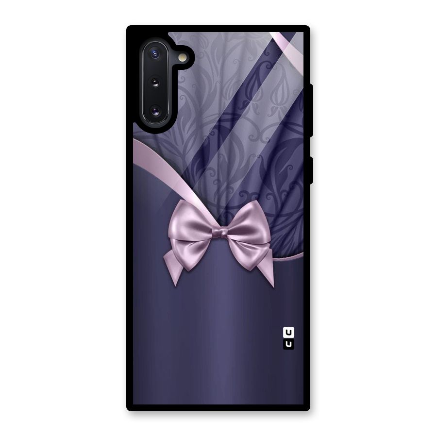 Pink Ribbon Glass Back Case for Galaxy Note 10