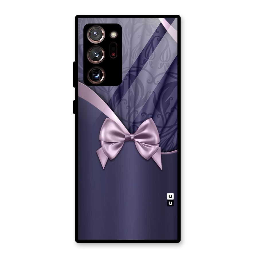 Pink Ribbon Glass Back Case for Galaxy Note 20 Ultra 5G