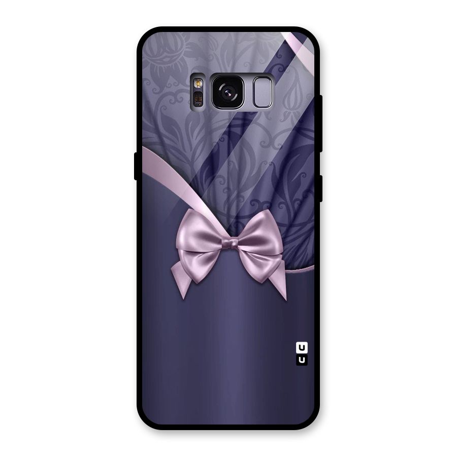 Pink Ribbon Glass Back Case for Galaxy S8