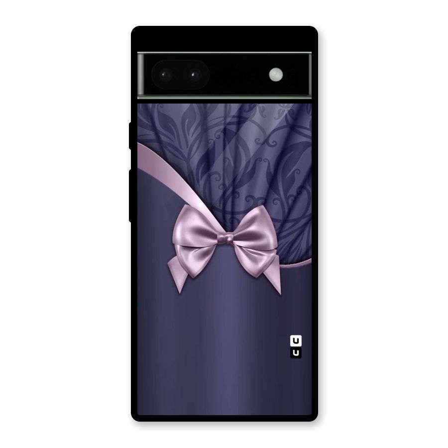 Pink Ribbon Glass Back Case for Google Pixel 6a
